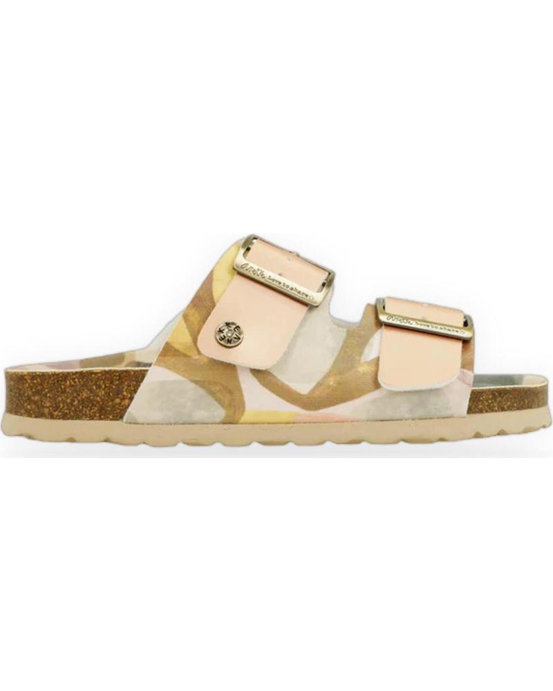 ANEKKE SANDALIAS VITORIA 423 CON DOBLE HEBILLA PINK