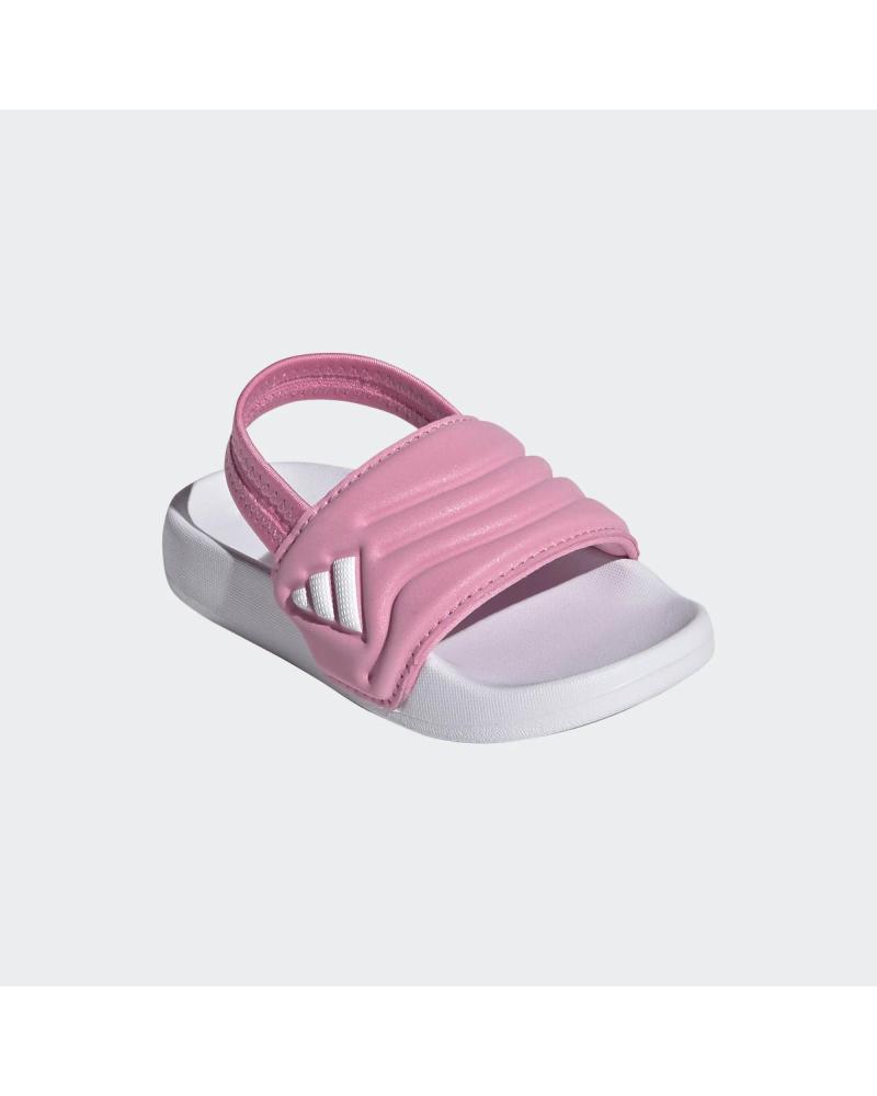 ADIDAS SANDALIAS INFANTILES AJUSTABLES CON TIRA DE TALÓN ROSA