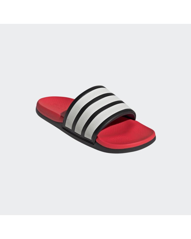 ADIDAS CHANCLAS ADILETTE CON BANDAS ICÓNICAS NEGRO
