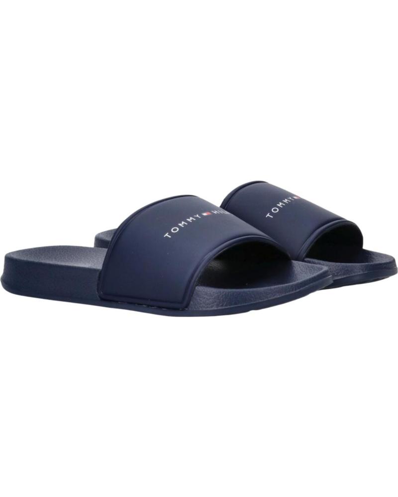 TOMMY HILFIGER CHANCLAS LOGO TAPE AZUL
