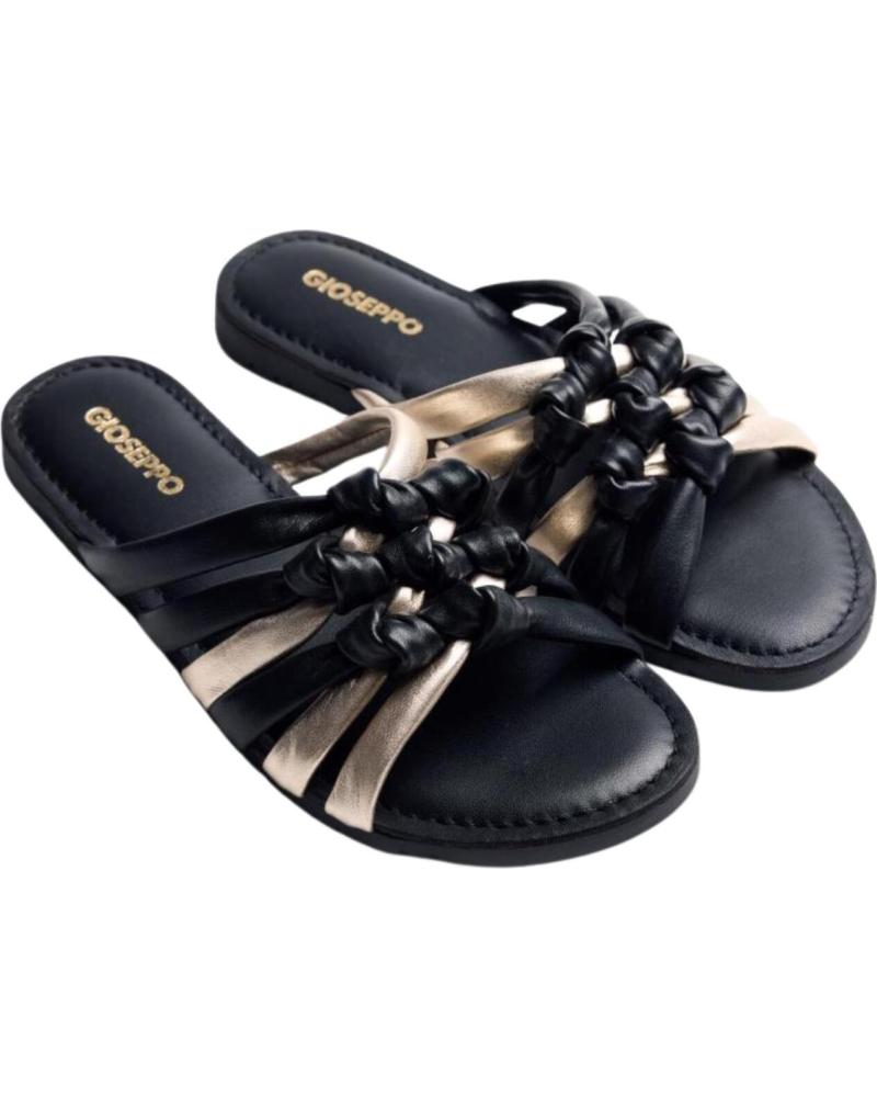 GIOSEPPO SANDALIAS GIOSEPPO CON TIRAS DECORATIVAS NEGRO