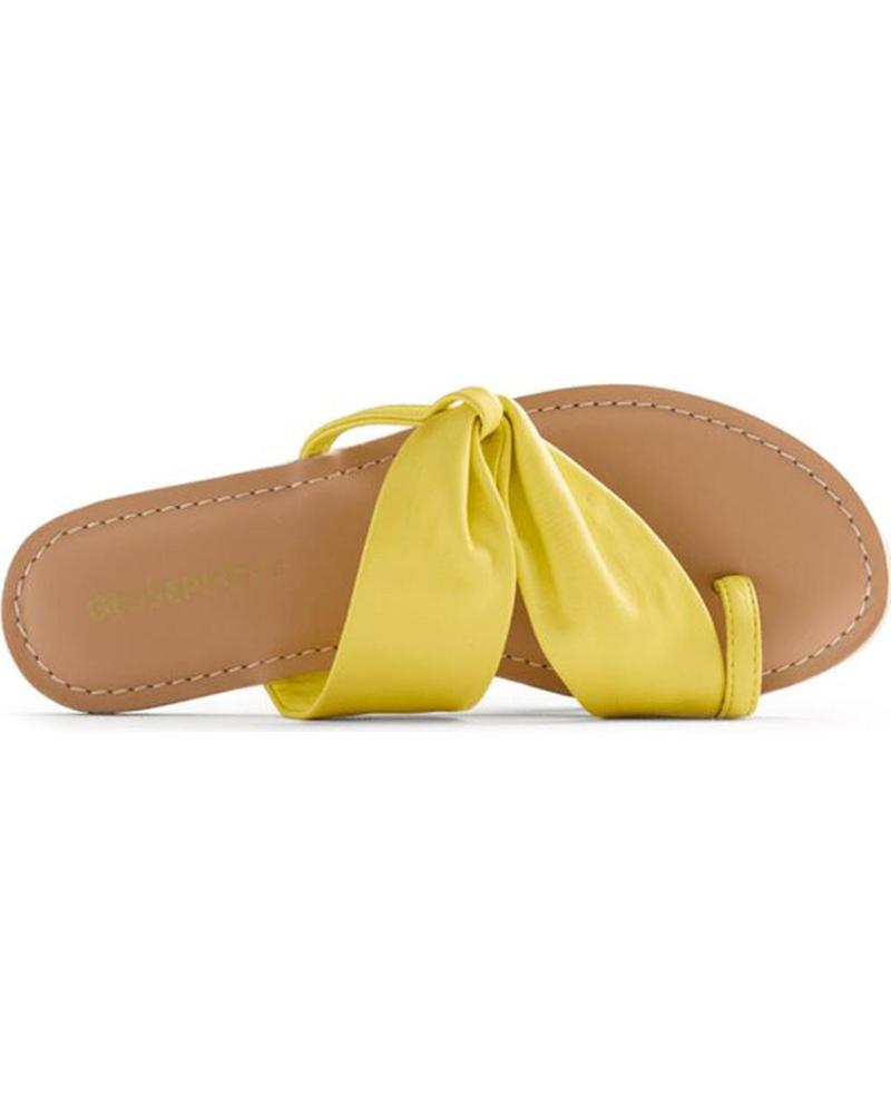 GIOSEPPO SANDALIA PLANA CON DETALLE DE NUDO 79275-P KISERIAN AMARILLO