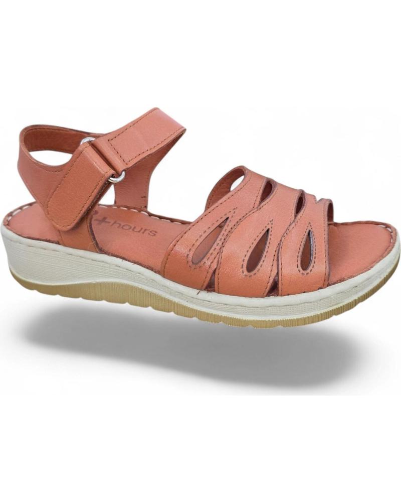 48 HORAS SANDALIAS 614301-12 DE PIEL CON CIERRE DE VELCRO VARIOS COLORES