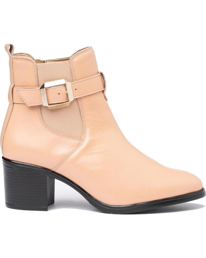 Botines de Mujer EVA MAÑAS BOTIN PIEL 1301 NUDE