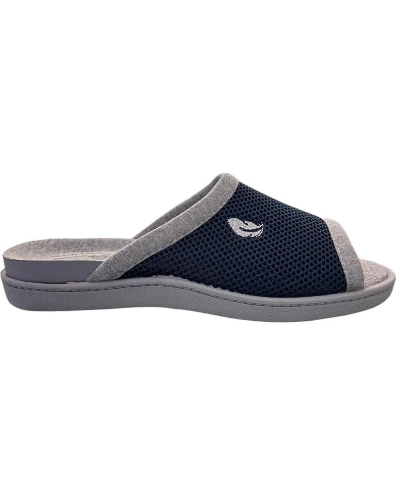 PLUMAFLEX ZAPATILLAS DE CASA ABIERTAS PLUMAFLEX 12400 AZUL
