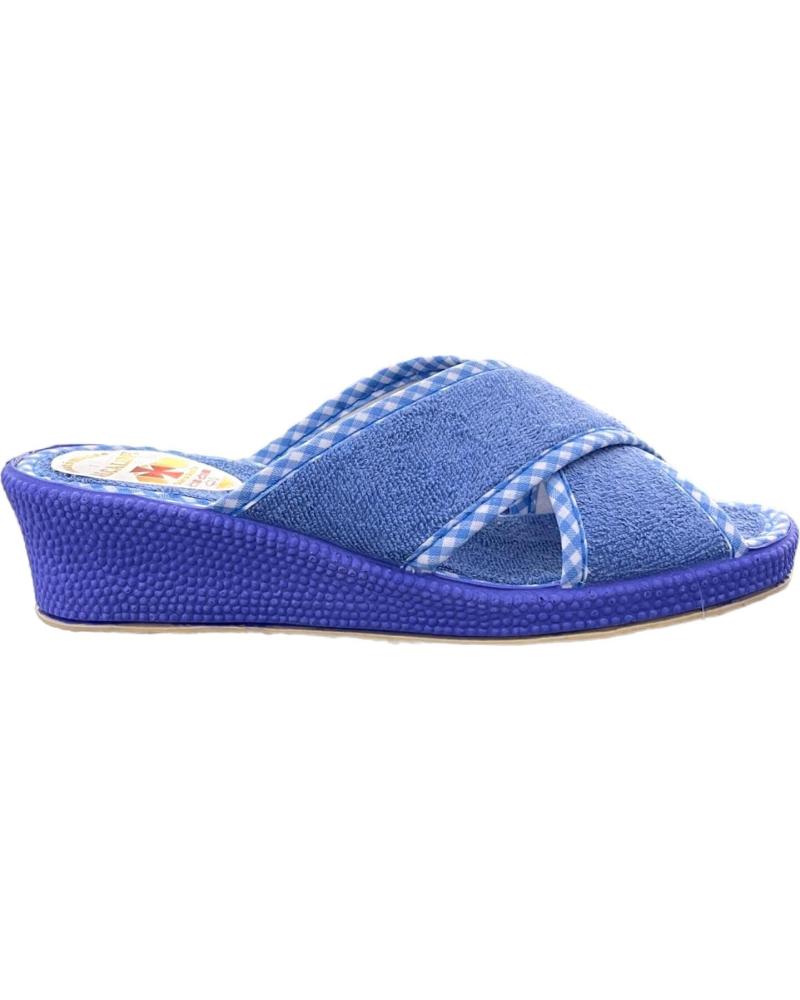 ALCALDE ZAPATILLAS DE CASA CON TIRAS CRUZADAS Y CUNA 76000 VARIOS COLORES