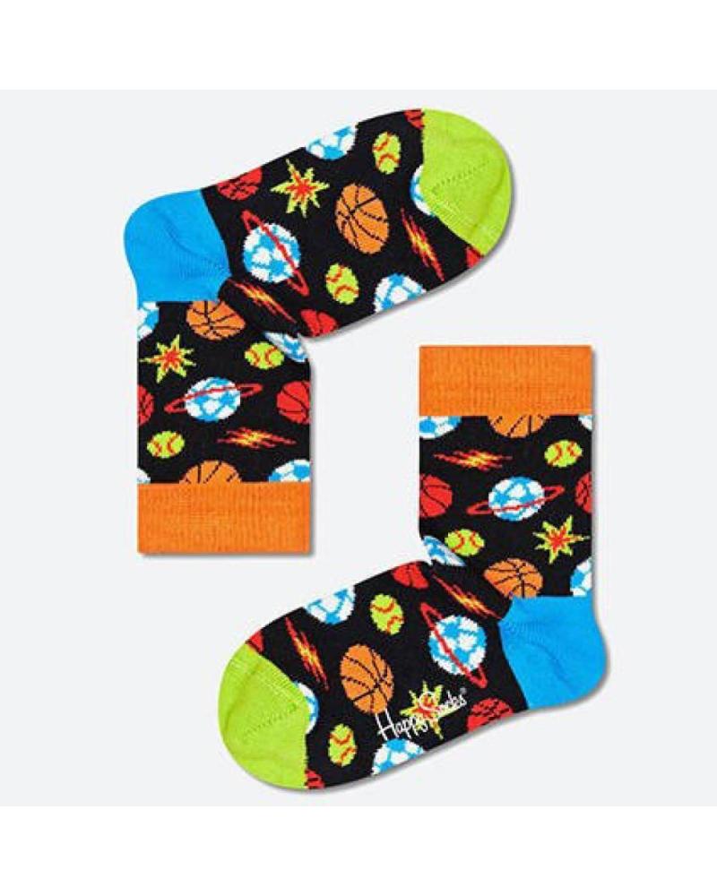 Botas de Niño CALCETINES HAPPY SOCKS ESTAMPADO ESPACIAL NEGRO