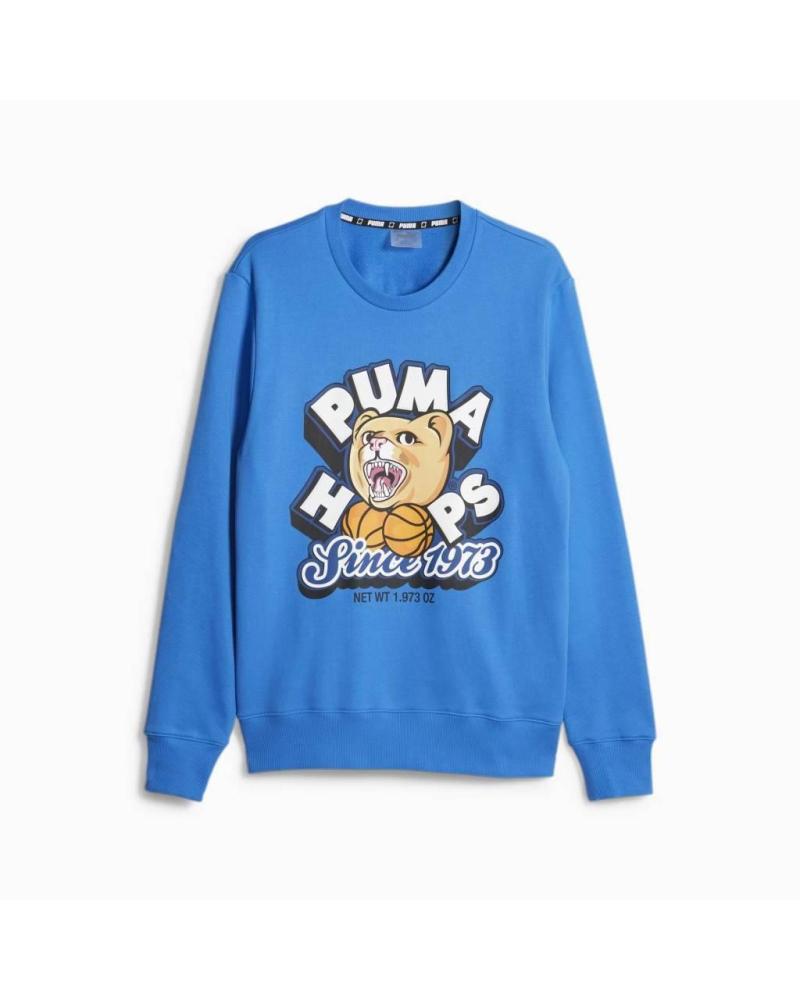 PUMA SUDADERA DYLAN CREW HOOPS BLUE