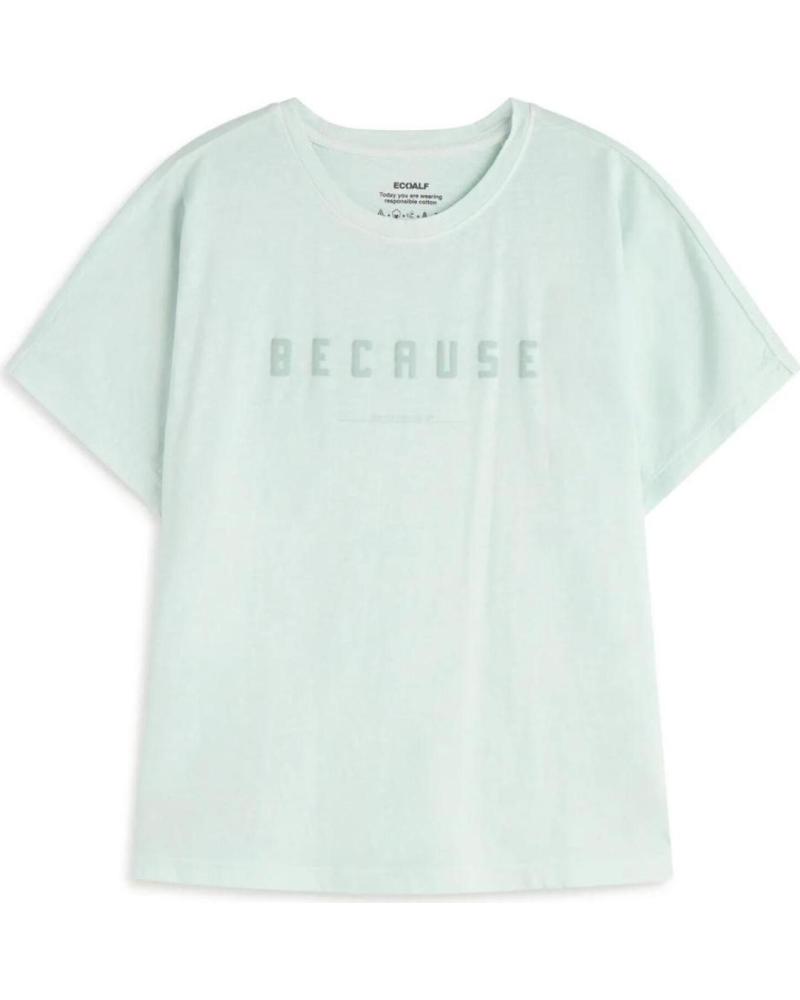 ECOALF CAMISETA ECOALF KEMIALF AZUL BLUE