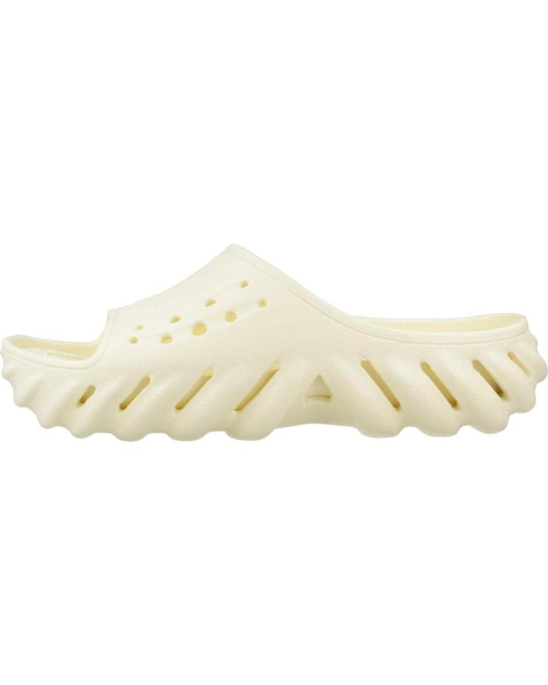 CROCS CHANCLAS ECHO SLIDE BUTTERCREAM BUTTERCREA