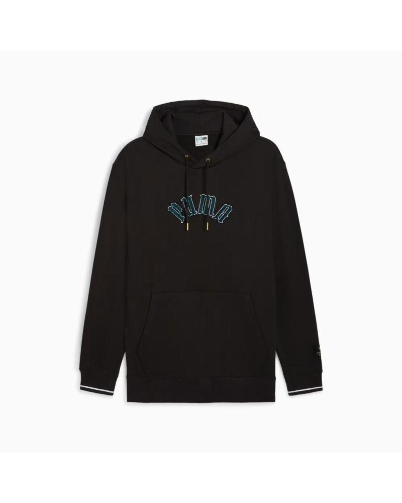 PUMA SUDADERA CON CAPUCHA CLASSICS PLAY PARIS BLACK