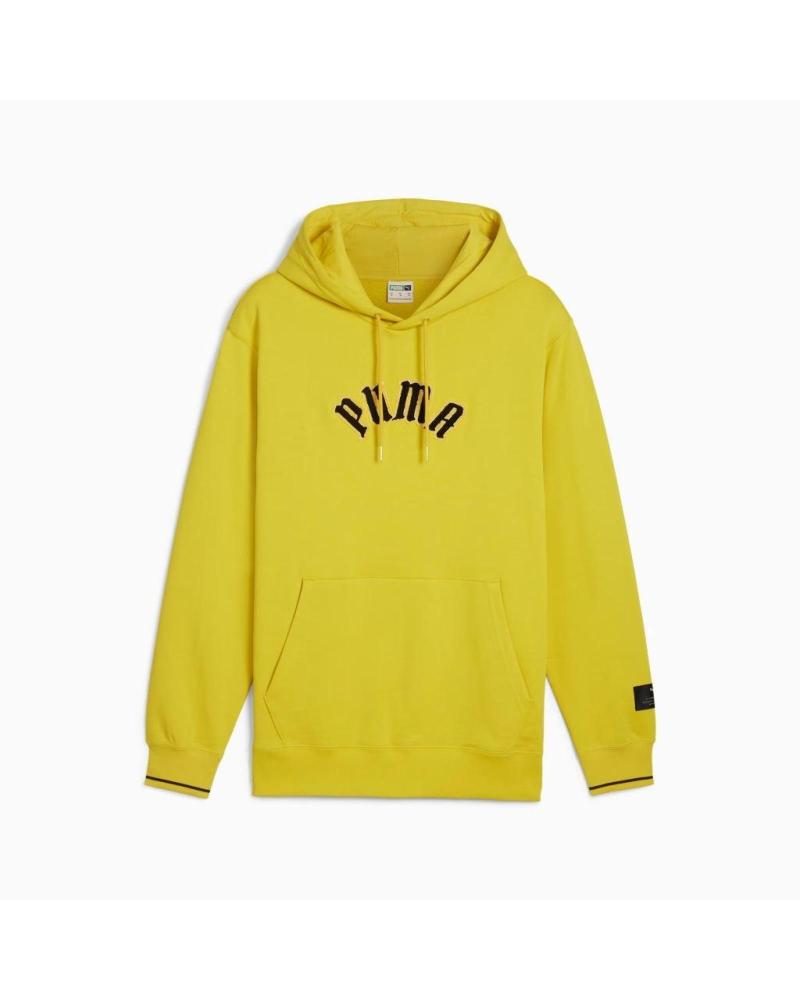 PUMA SUDADERA CON CAPUCHA CLASSICS PLAY YELLOW