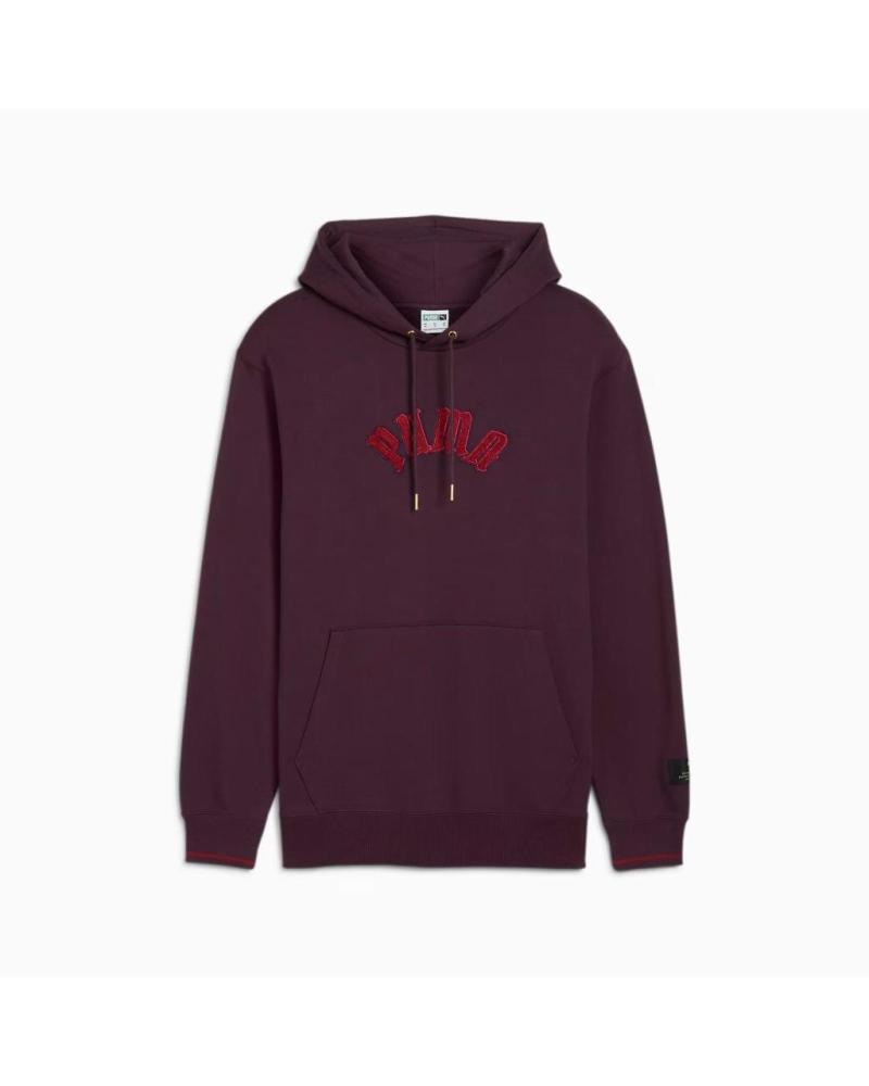 PUMA SUDADERA PUMA CLASSICS PLAY PARIS CON CAPUCHA PURPLE
