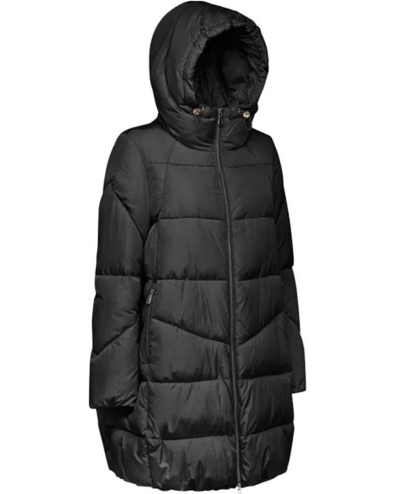 GEOX ABRIGO ACOLCHADO DAMIANA CON CAPUCHA F9000