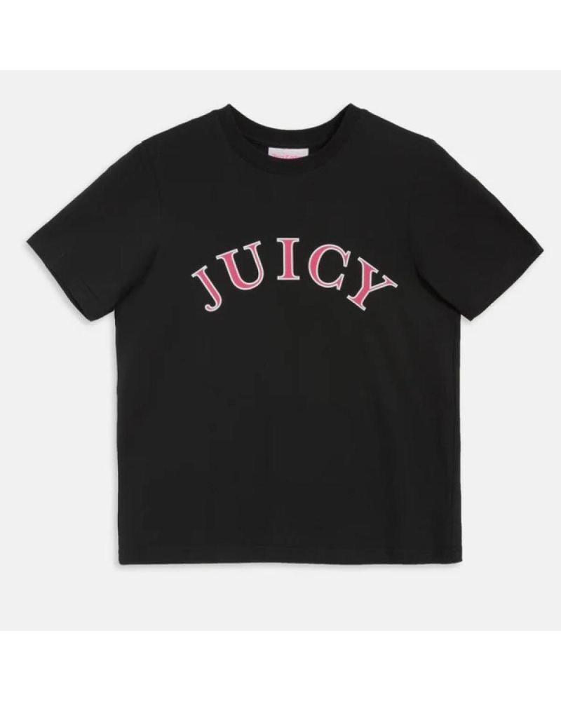 JUICY COUTURE CAMISETA COLLEGE GIRLFRIEND BLACK