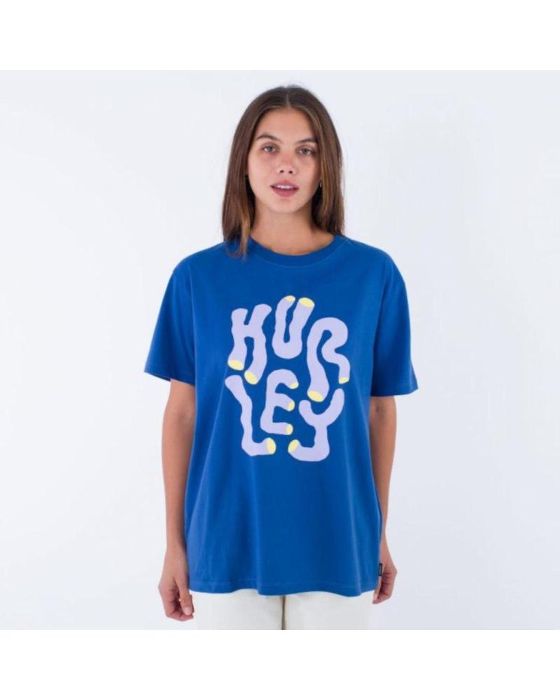 HURLEY CAMISETA HURLEY YOKO DEJ AZUL DEJ