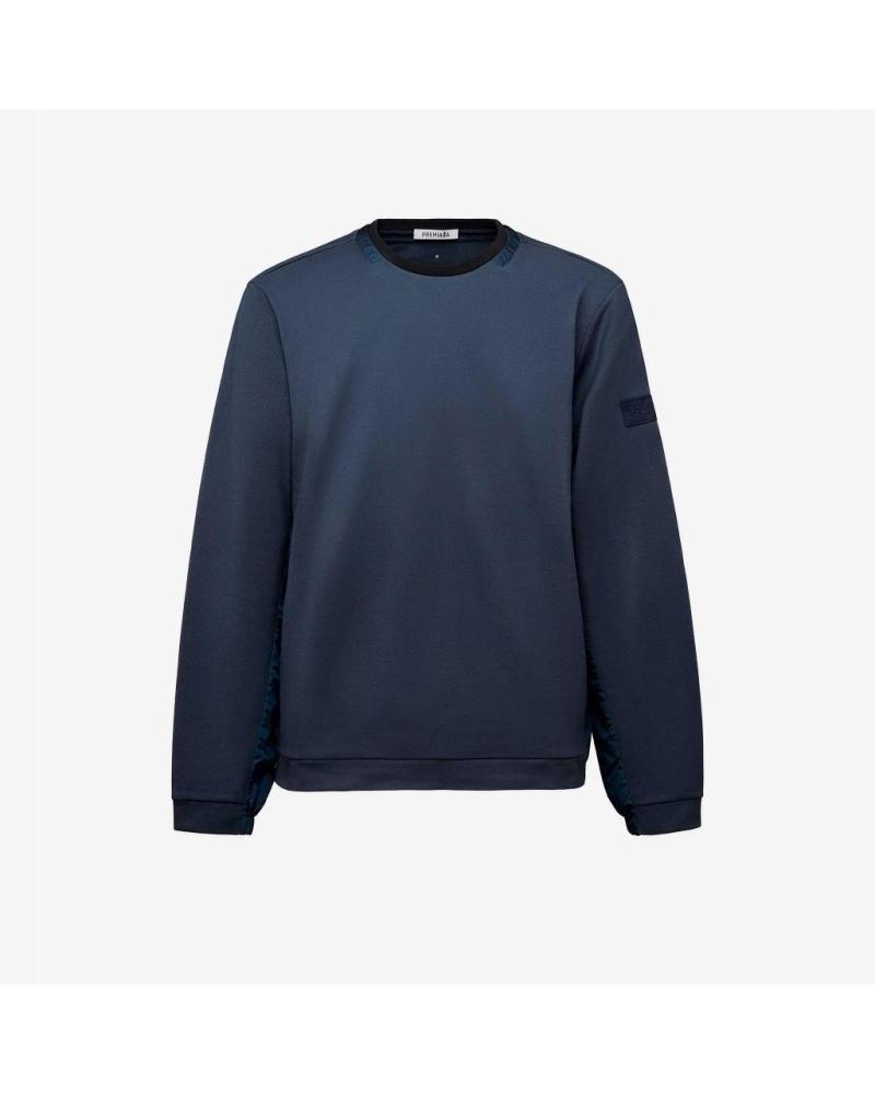 PREMIATA SUDADERA CREW NECK BLUE