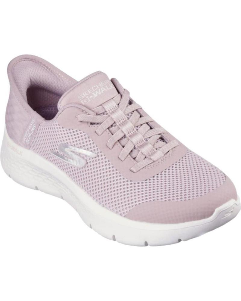 SKECHERS ZAPATILLAS GO WALK FLEX SLIP-INS 124836 MALVA