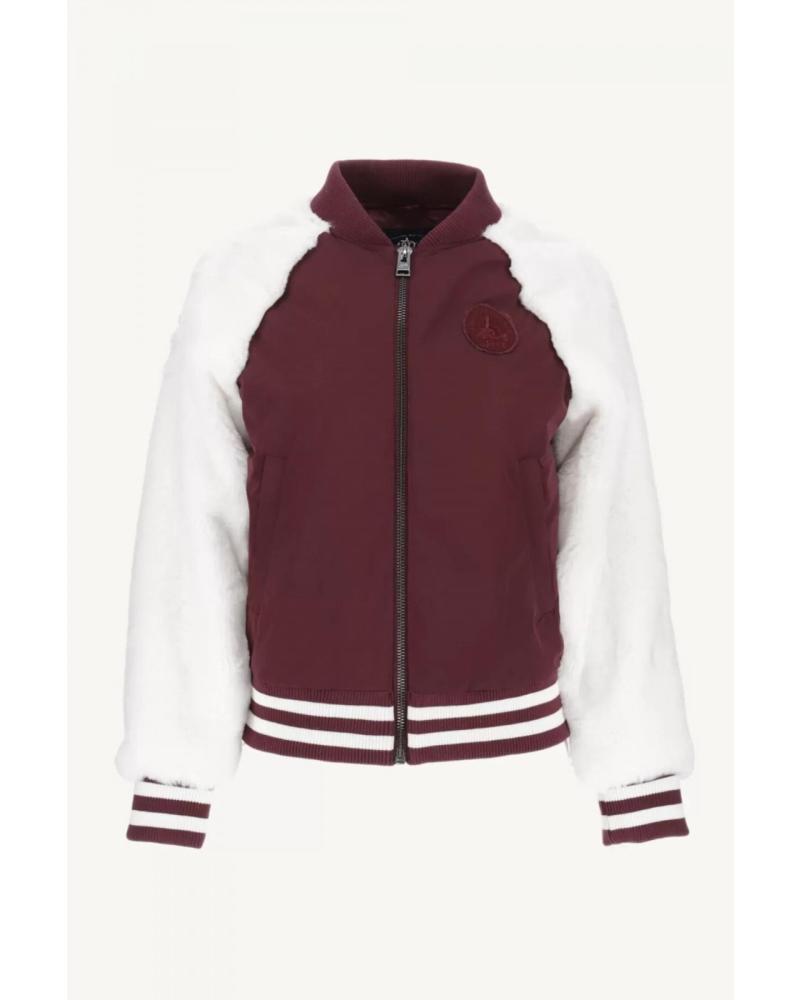 JOTT CHAQUETA ARYA ESTILO UNIVERSITARIO CON CREMALLERA 901