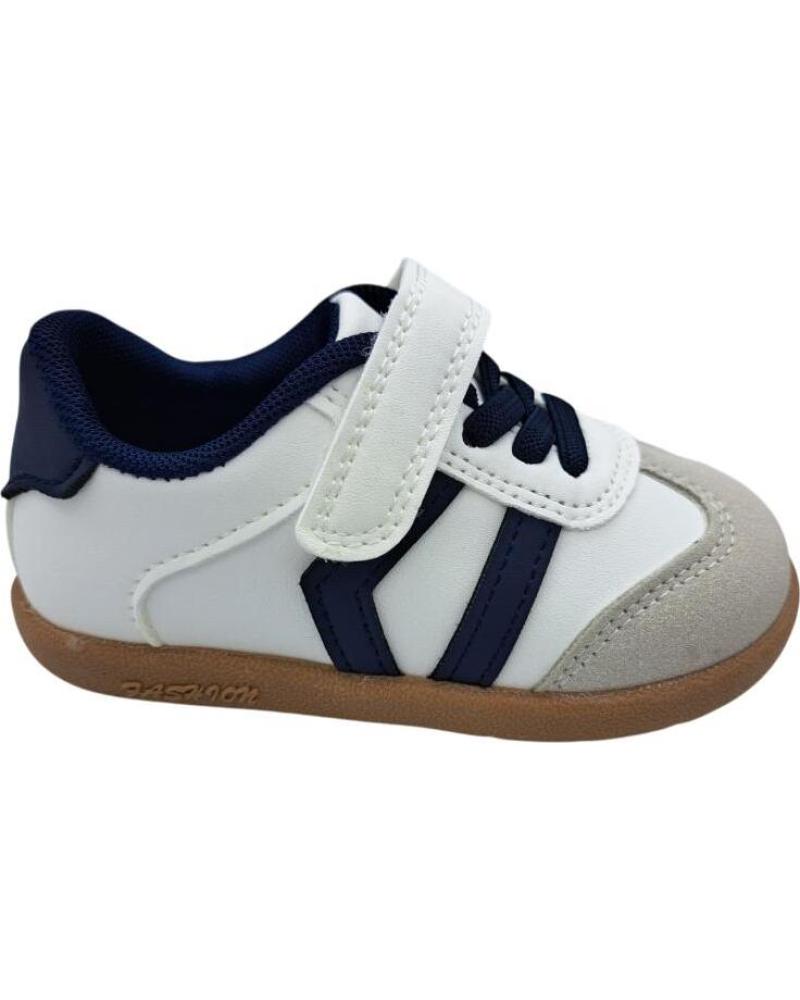 CALZADOMANIA ZAPATILLAS DEPORTIVAS INFANTILES CON CIERRE DE VELCRO AZUL