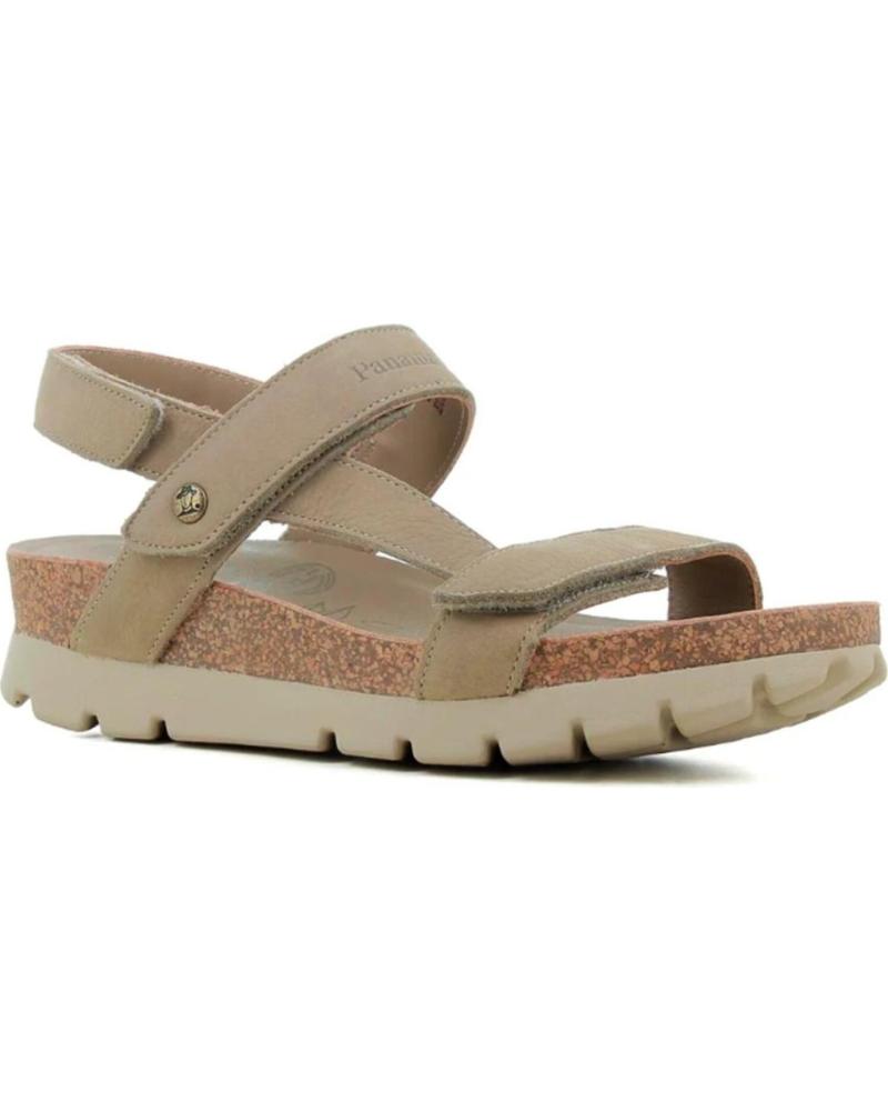 PANAMA JACK SANDALIA PANAMA JACK SELMA B30 NUBUCK KAKI KAKI