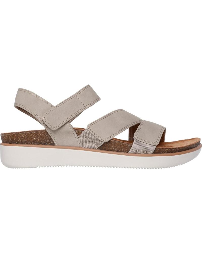 SANDALIAS ANATÓMICAS SKECHERS 163252 TAUPE