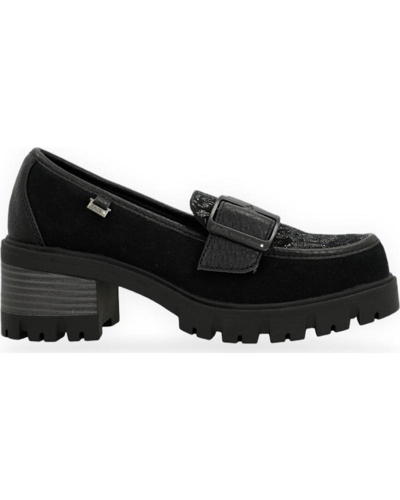 ANEKKE MOCASINES CON PLATAFORMA TRACK BLACK