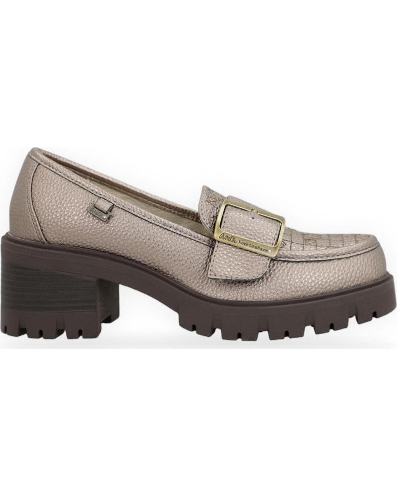 ANEKKE MOCASINES PLATAFORMA CON HEBILLA DECORATIVA GOLD