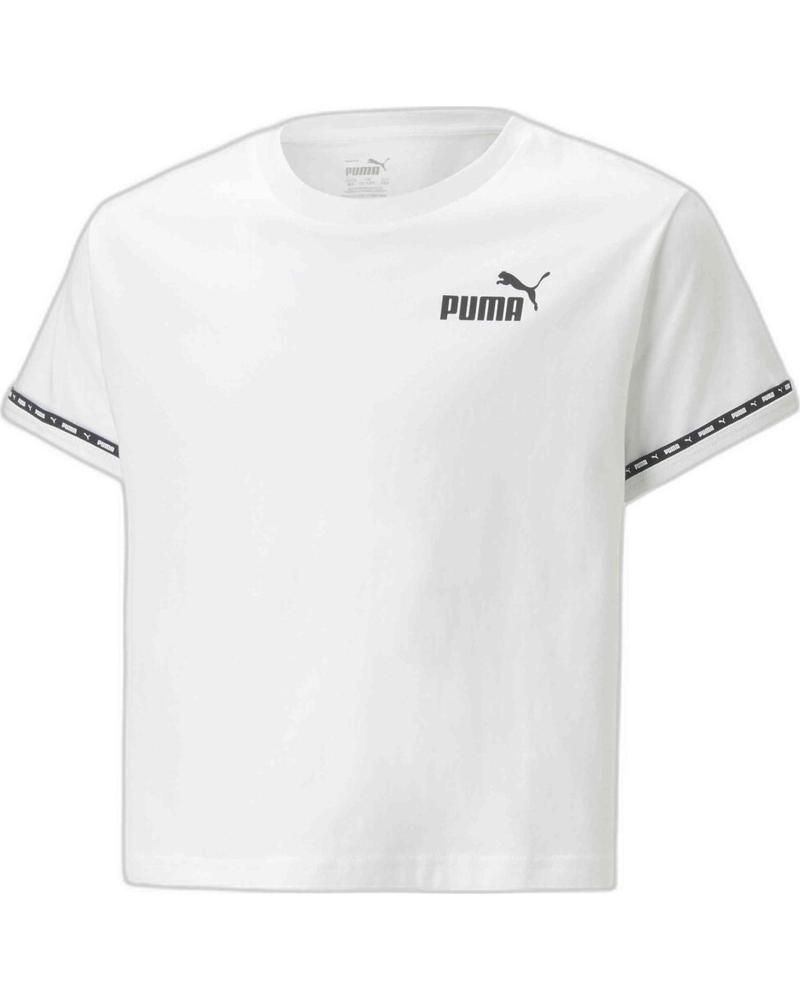 PUMA CAMISETA MANGA CORTA 673544-02 BLANCO