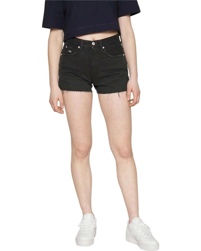 TOMMY JEANS PANTALÓN CORTO DE MEZCLILLA DW0DW15591 TOMMY JEANS NEGRO