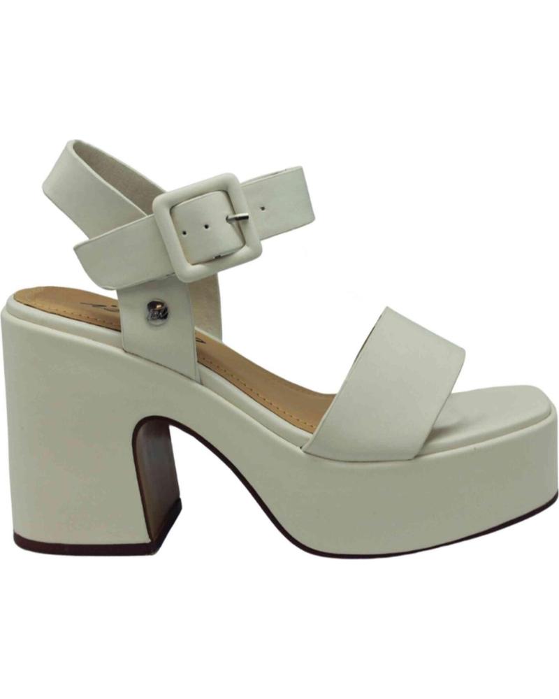 ISTERIA SANDALIAS DE TACÓN ISTERIA 23020 CON PLATAFORMA NEGRO