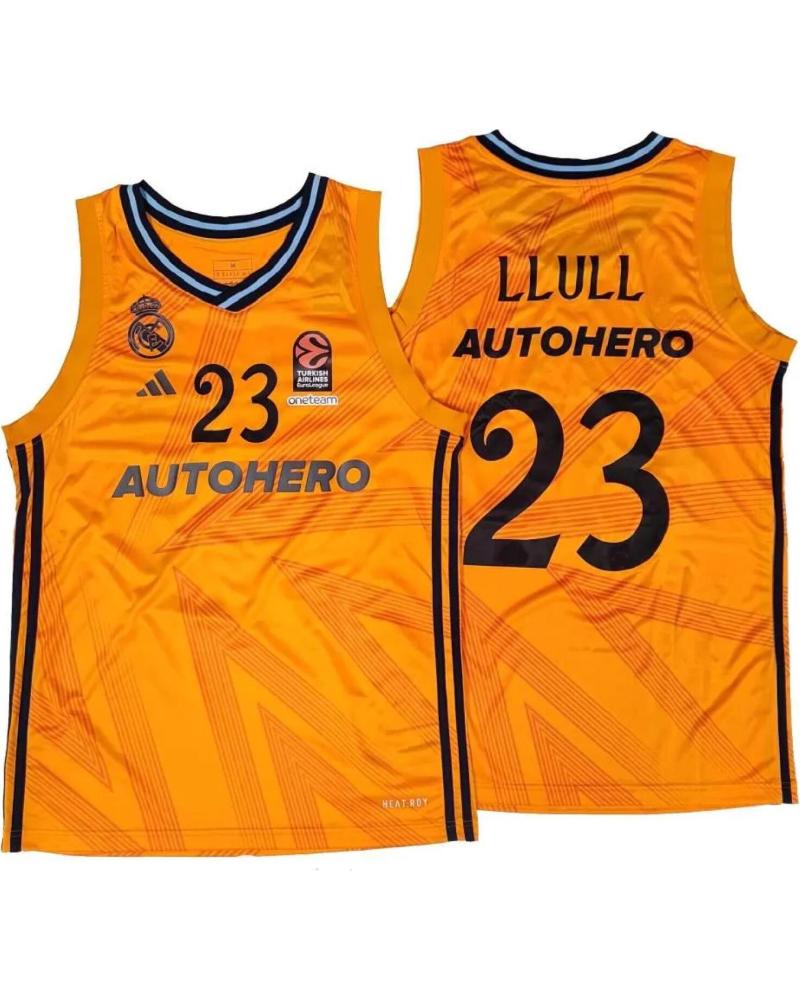 ADIDAS CAMISETA BALONCESTO REAL MADRID LLULL 23 ADIDAS 1