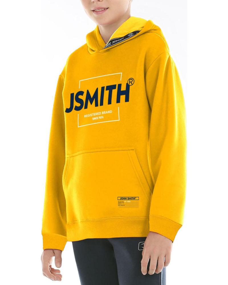 JOHN SMITH SUDADERA CON CAPUCHA JSMITH LOGO VARIOS COLORES