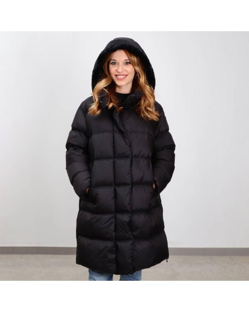 GEOX ABRIGO LARGO ACOLCHADO TAHINA F9000 F9000