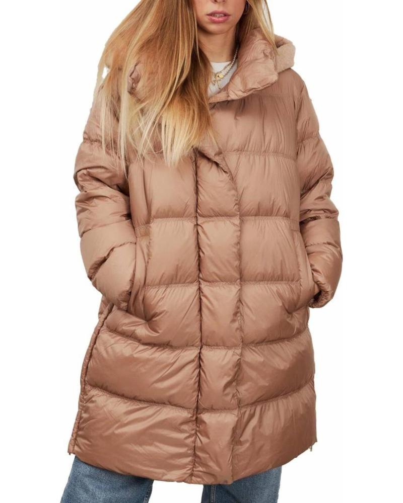 GEOX ABRIGO LARGO ACOLCHADO TAHINA F5239 F5239