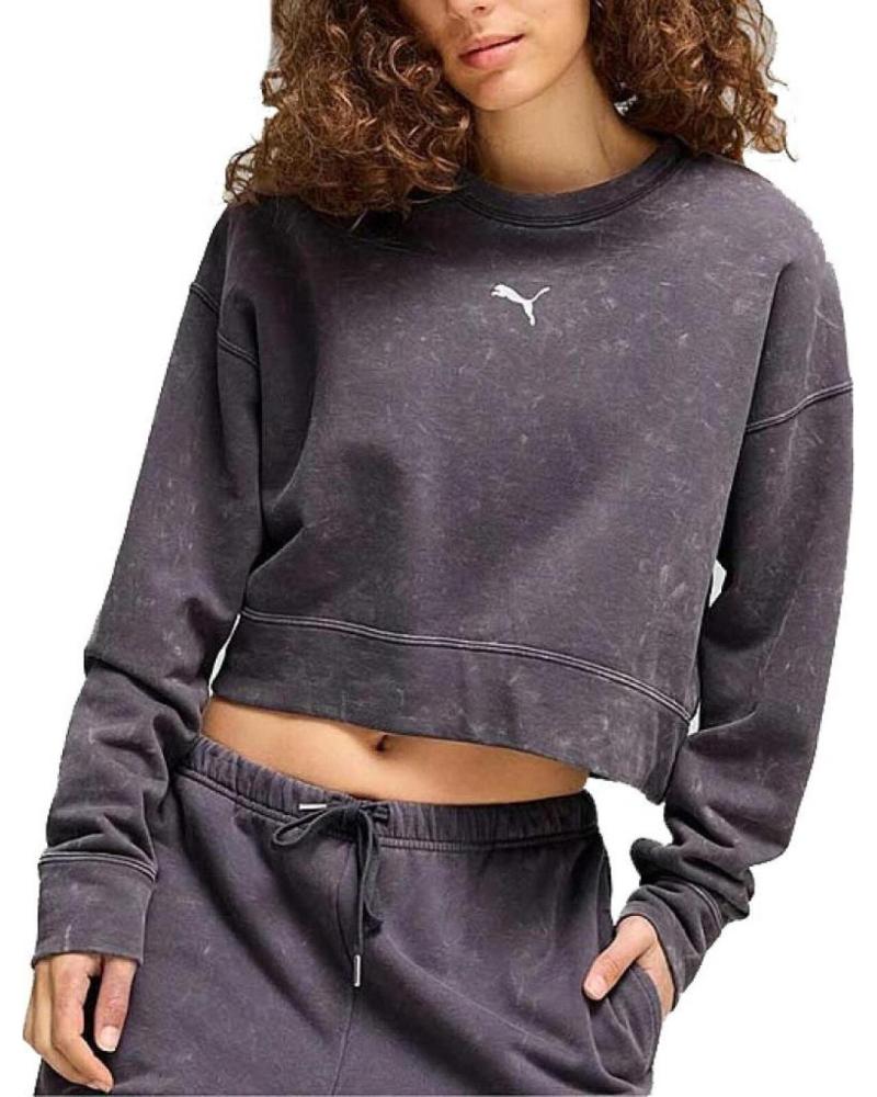 PUMA SUDADERA PUMA DARE TO RELAXED GREY