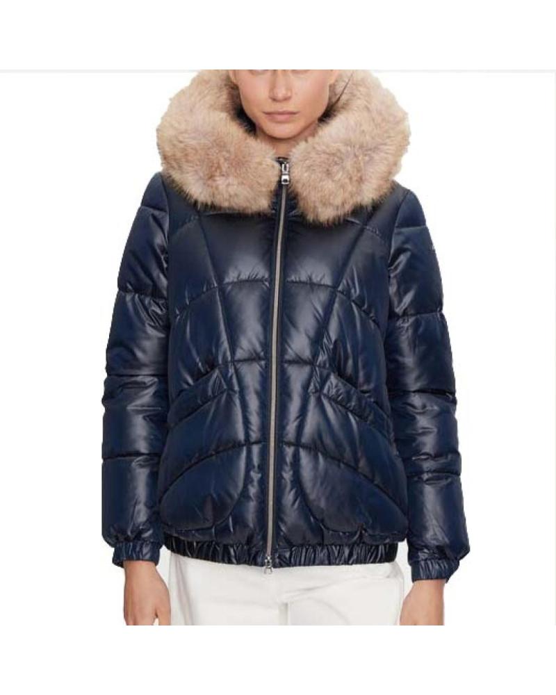 GEOX CHAQUETA ACOLCHADA GEOX CON CAPUCHA DE PELO SINTÉTICO 155021 F1624 F1624