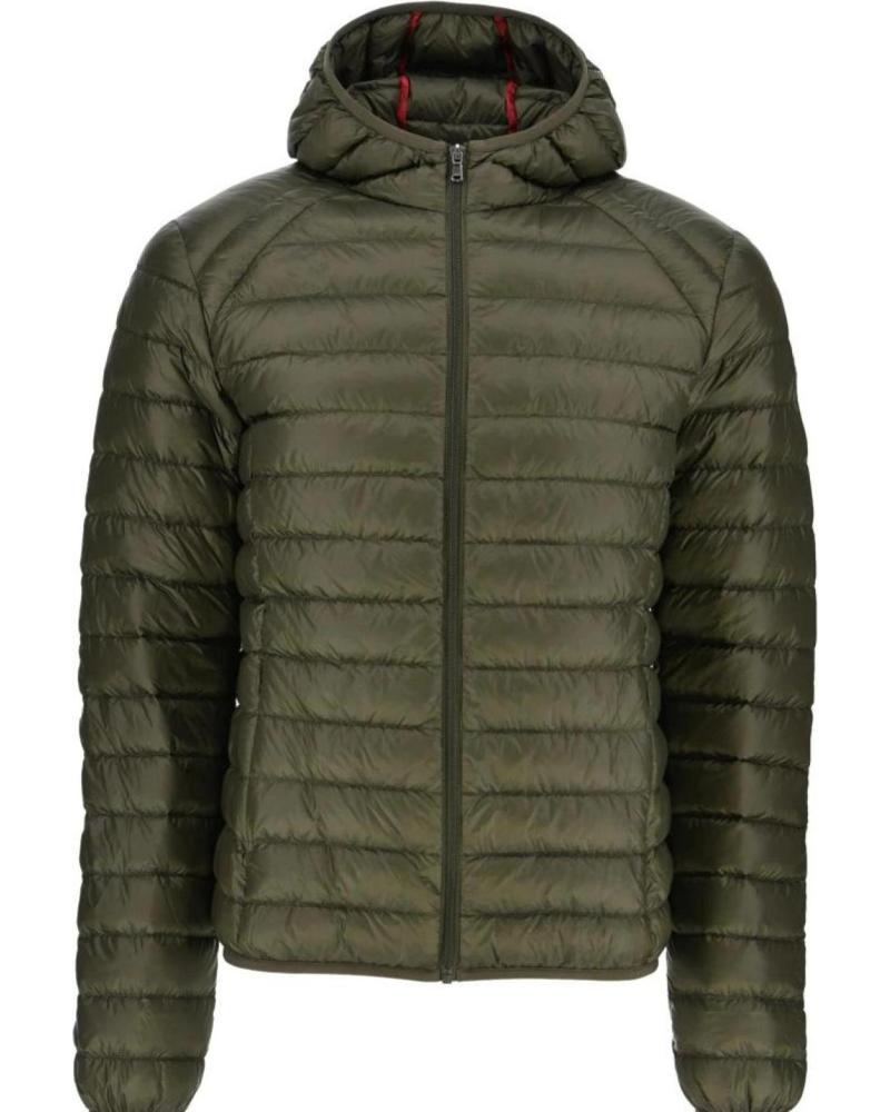 JOTT CHAQUETA ACOLCHADA NICO CON CAPUCHA VERDE