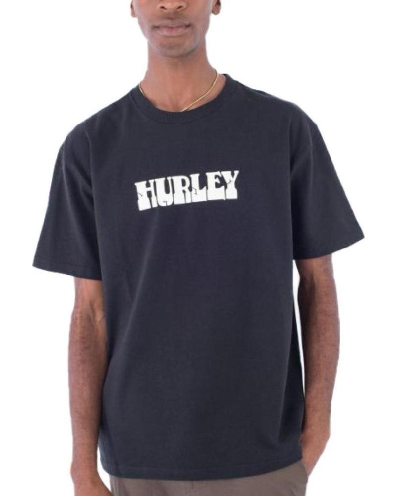 HURLEY CAMISETA HURLEY WORM TEE CON ESTAMPADO GRÁFICO BLK