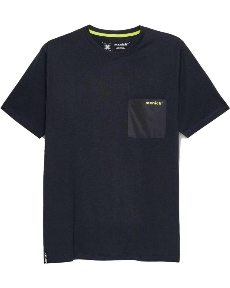 MUNICH CAMISETA OVERSIZE LAB CON BOLSILLO BLACK