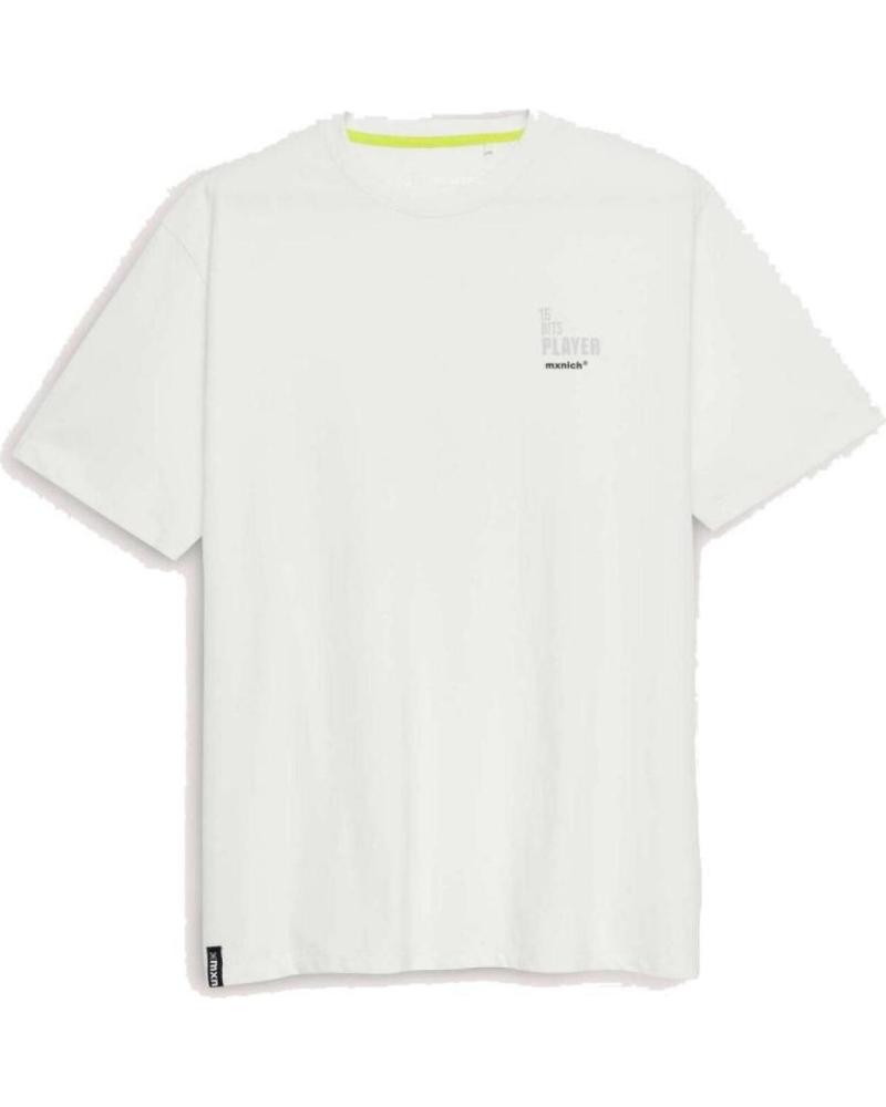 MUNICH CAMISETA OVERSIZE GAMER CON ESTAMPADO GRÁFICO WHITE