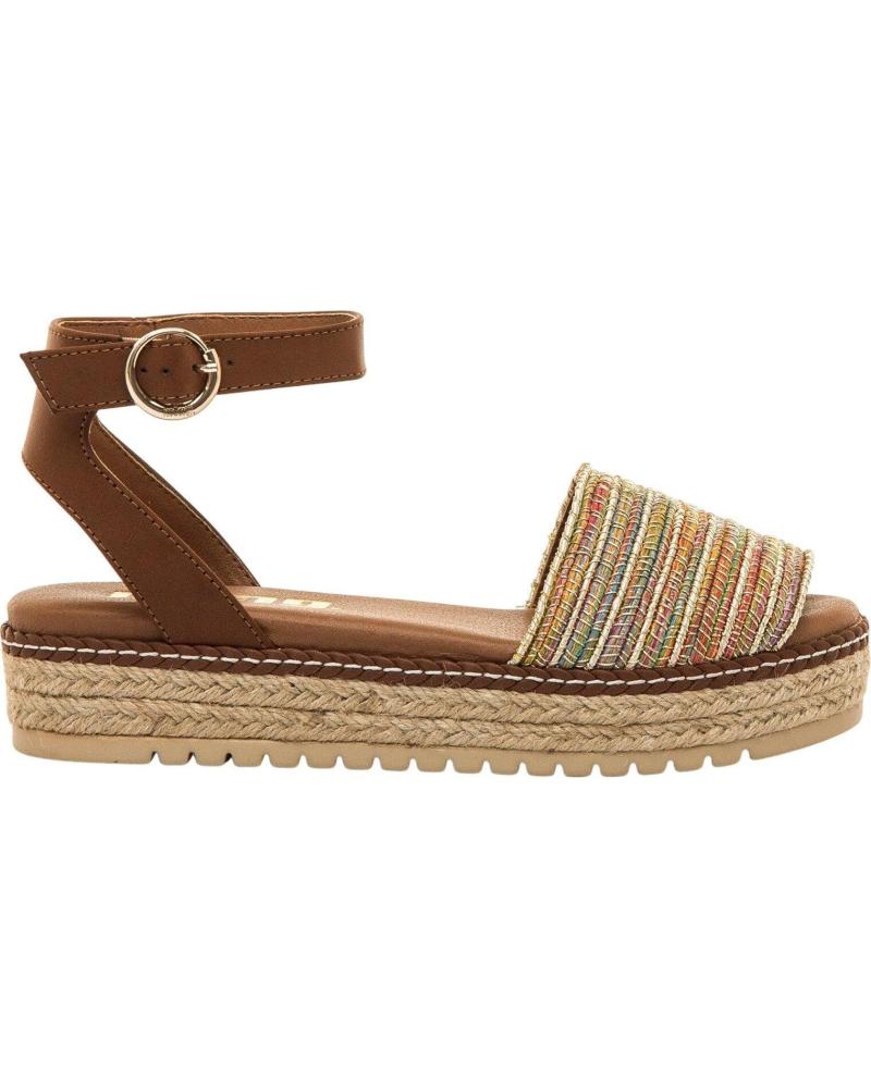 MTNG SANDALIA PLATAFORMA YUTE 59617 MULTICOLOR