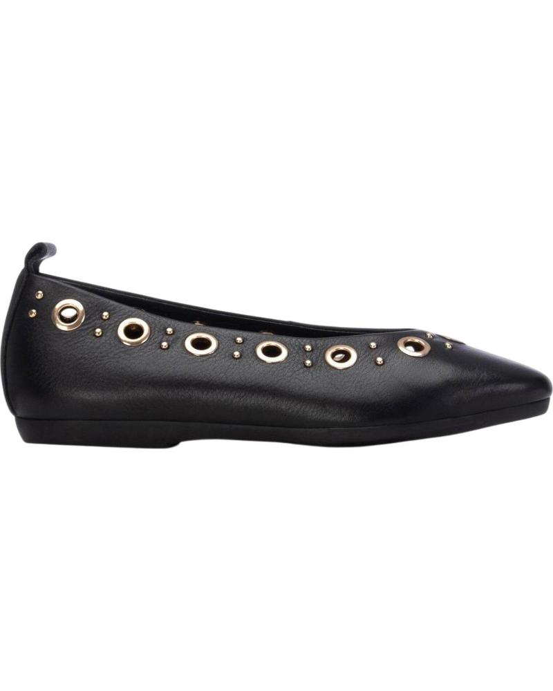CARMELA BAILARINAS CARMELA 163305 CON OJALES DECORATIVOS NEGRO
