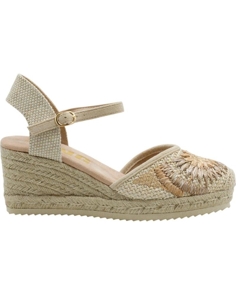 DANGELA SANDALIA CUÑA ESPARTO DHA30673 BEIGE