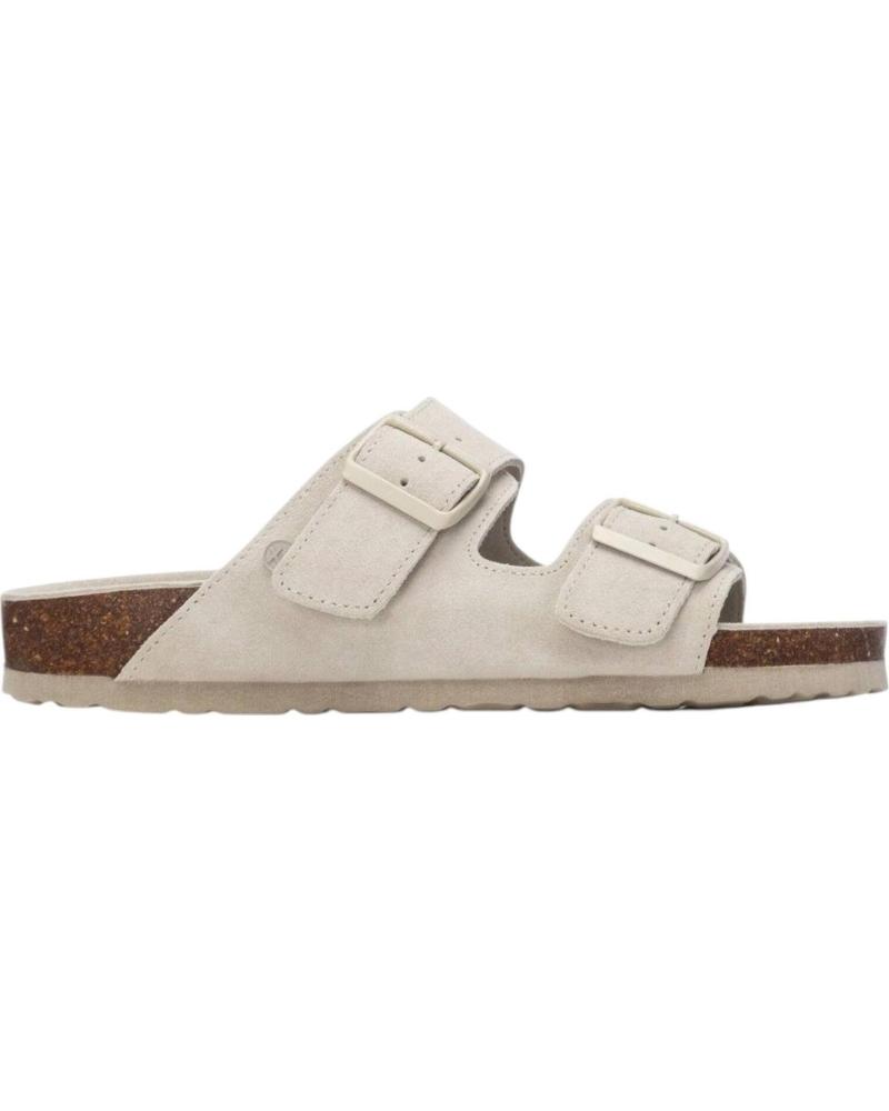 XTI SANDALIAS DOBLE HEBILLA ANATÓMICAS GRIS