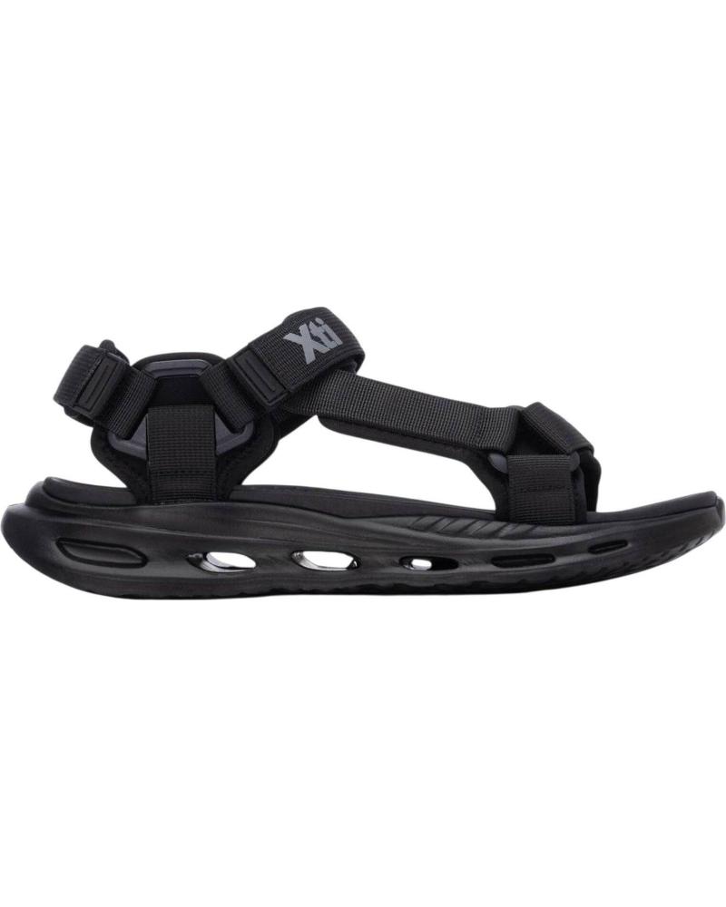 XTI SANDALIA DEPORTIVA AJUSTABLE 144105 NEGRO