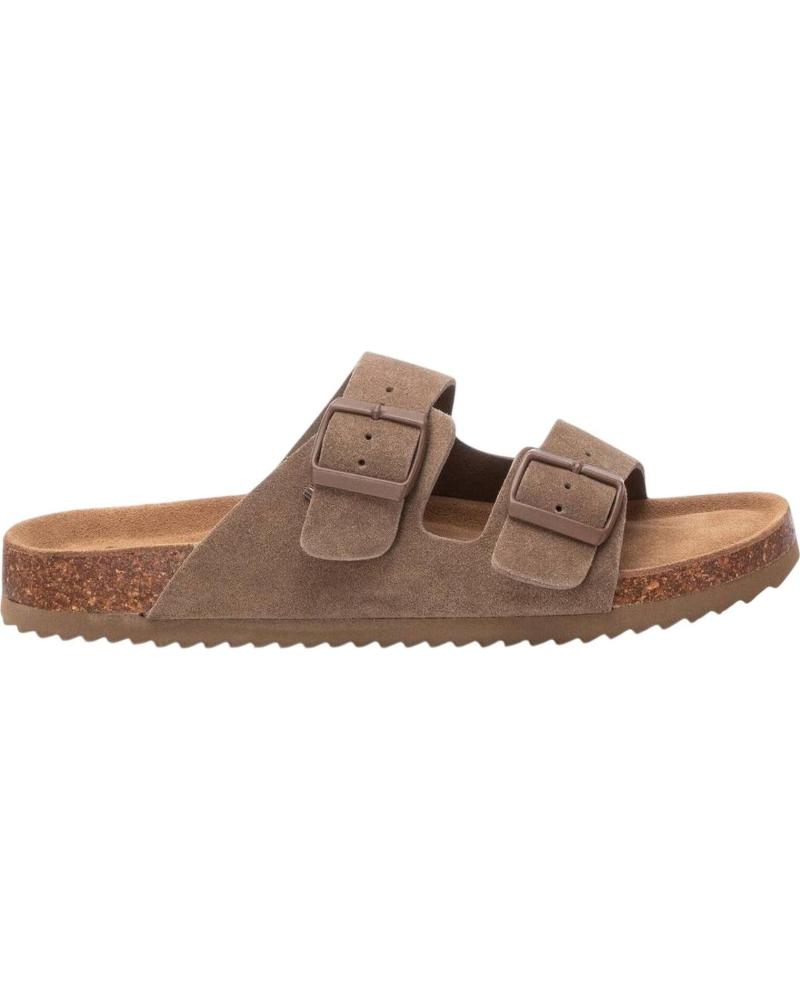 XTI SANDALIAS 142553 CON DOBLE HEBILLA TAUPE