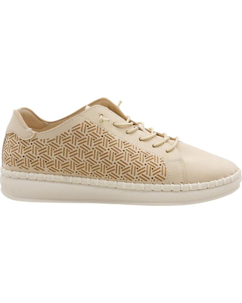 AMARPIES ZAPATILLAS CASUAL AMARPIES AOG30095 TEJIDAS BEIGE