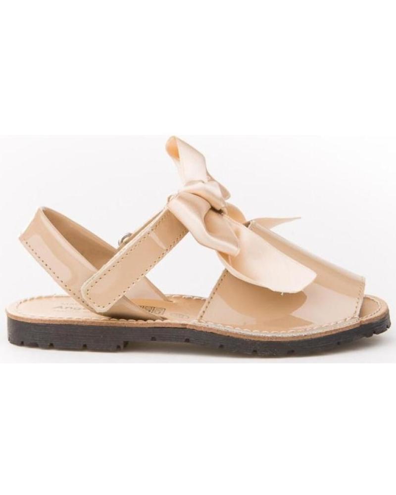 Sandalias de Niña ANGELITOS AVARCA PIEL 206 CAMEL