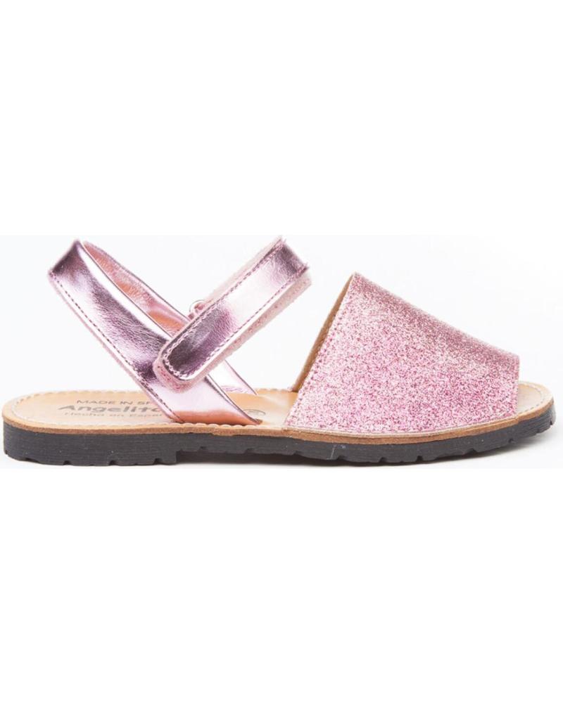 Sandalias de Niña ANGELITOS AVARCA PIEL 208 ROSA